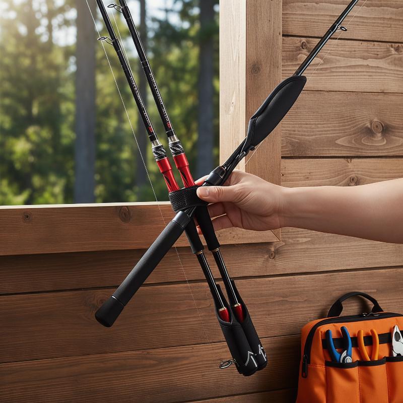 Adjustable Fishing Pole Sling  - Fishing Rod Combo 评论和价格