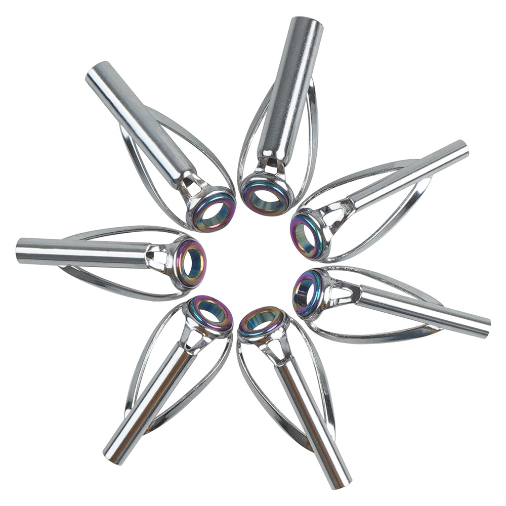 10Pcs Fishing Rod Guide Tips R - Fishing Rod Surf 评论和价格